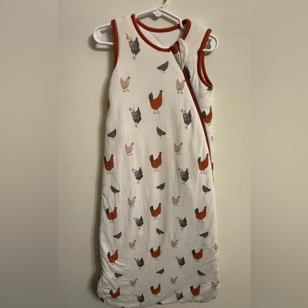 Kyte BABY Kids Pajamas Sleep Sack chickens 2.5 tog